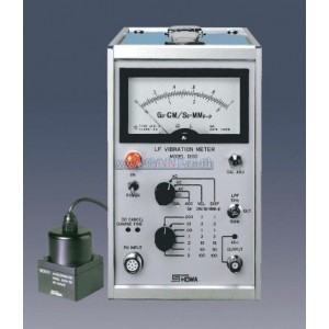 SHOWA SOKKI MODEL-1200 SERVO TYPE VIBRATION METER