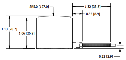 FUTEK Thailand รุ่น LCA310 Miniature Load Column Load Cell 
