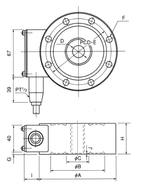 NTS Thailand LCX Compression Load Cell NTS Thailand LCX Compression Load Cell
