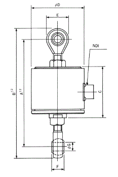 NTS Thailand LTM Tensile Load Cell 