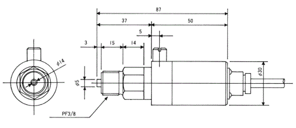 NTS Thailand PCV Pressure Transducer Sensor 