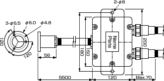 SHOWA SOKKI THAILAND รุ่น MODEL-1500EX ประเภท EXPLOSION PROFF VIBRO SWITCH 